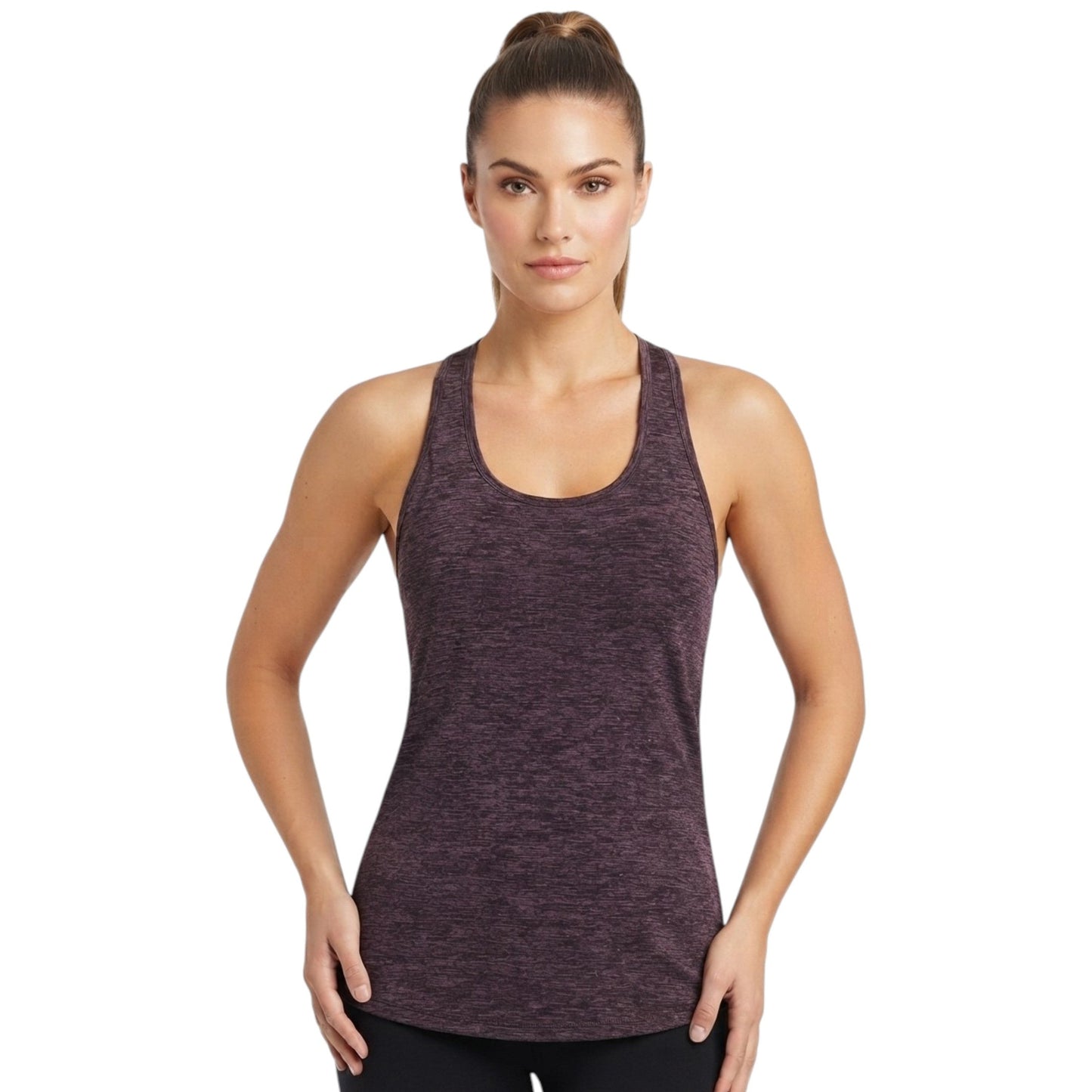 Women's Plain Sport Top,Multi