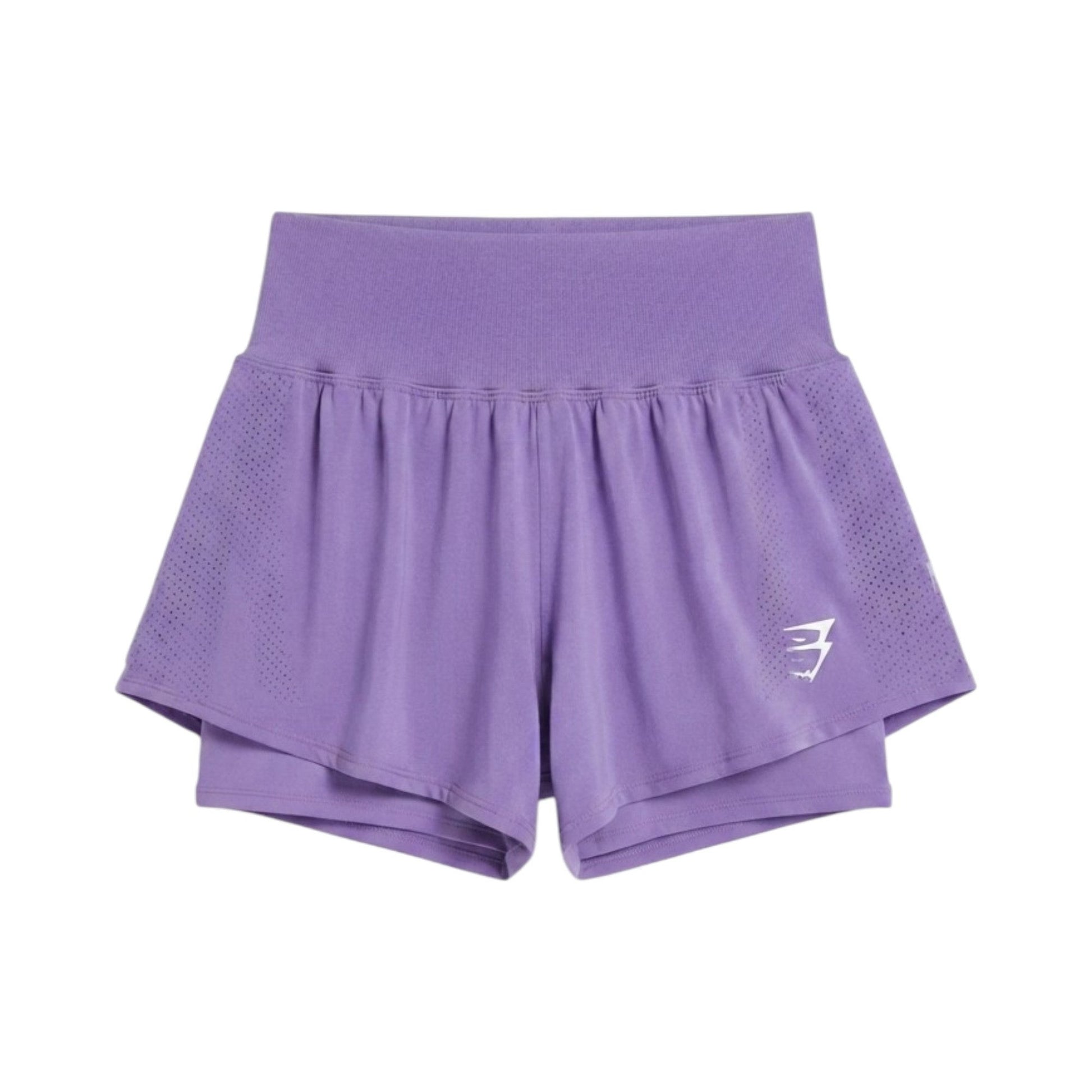 Women's Plain Sport Short,Purple