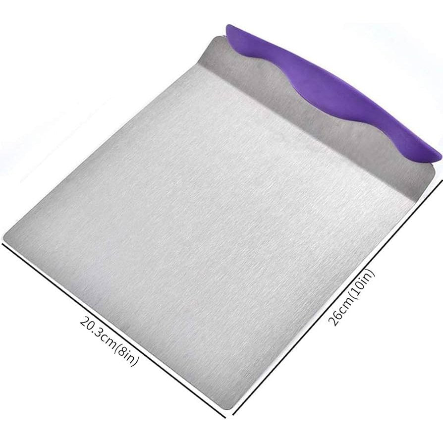 Stainless Steel Cake Lifter, 20.3x26cm, Rustproof, Ergonomic Design