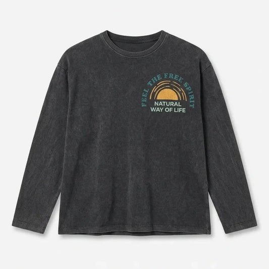 Zara Boy's Dark Grey Printed Blouse| Zara In Lebanon