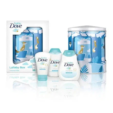 Dove lullaby music tin gift set