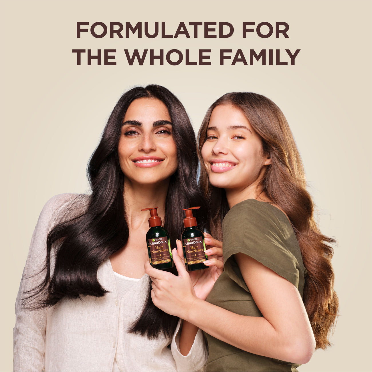 Garnier Ultra Doux Pure Avocado And Shea Butter Hair Nourisher For Very Dry, Frizzy Hair Or Dry Scalp