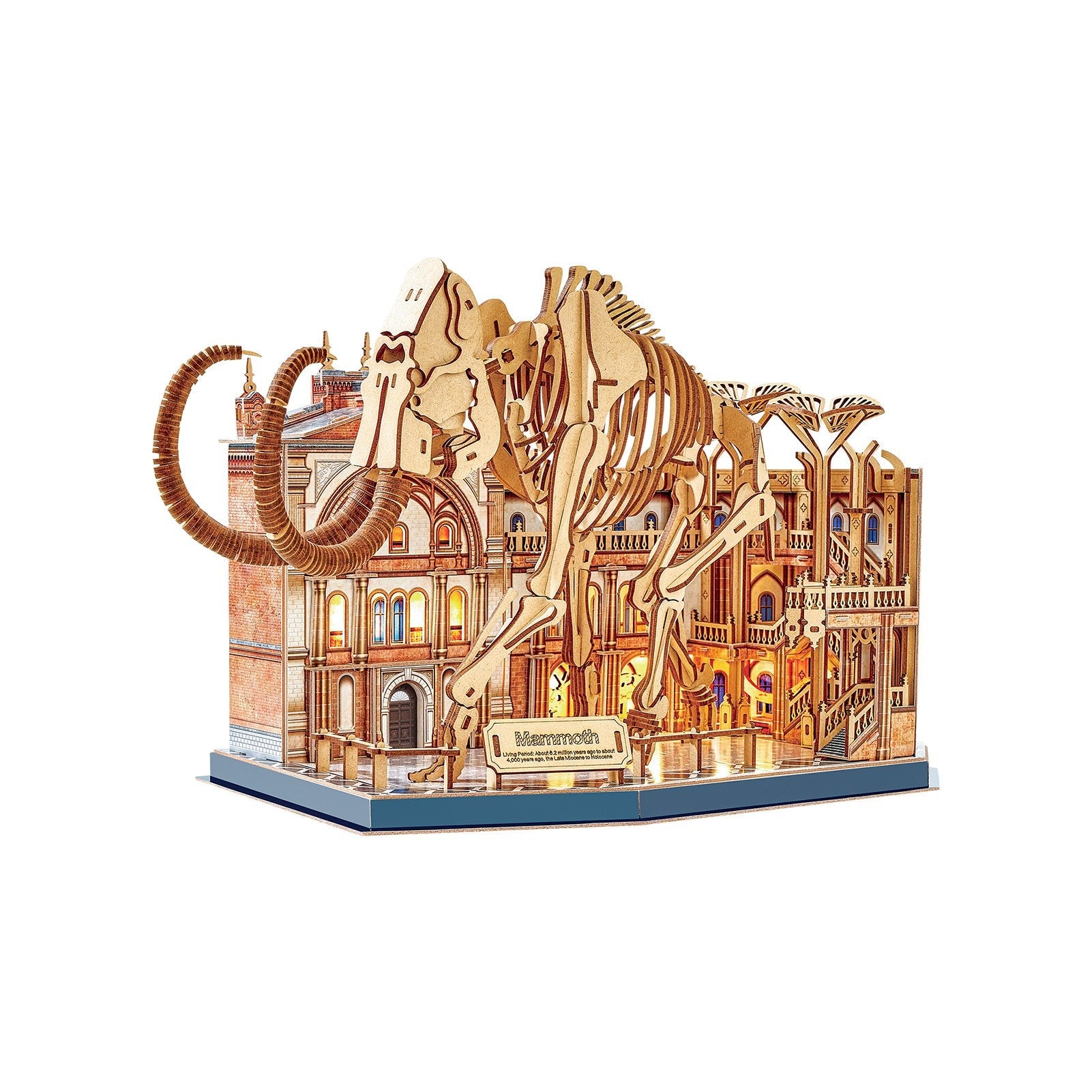 CubicFun: Natural History Museum Mammoth 3D LED Puzzle