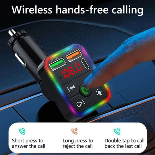 Car Bluetooth Music Phone Charger