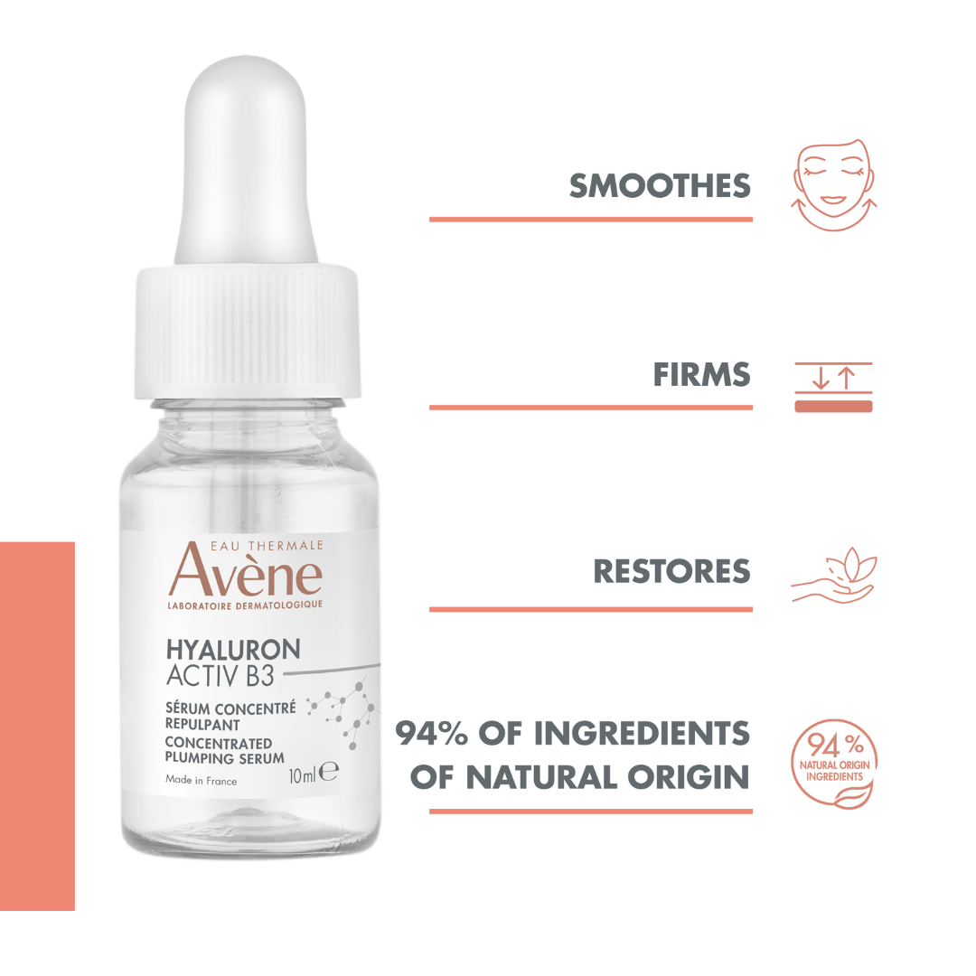 Avene Hyaluron B3 Multi Intensive Night Cream 50ML + FREE Avene Hyaluron B3 Serum 10ML