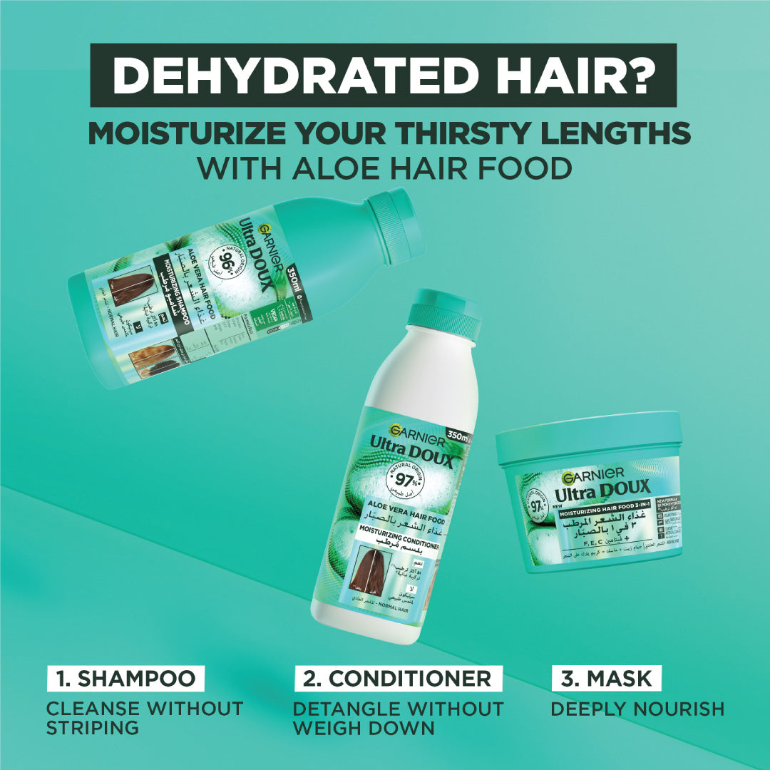 Garnier Ultra Doux Vegan Hair Food Aloe Vera & Coconut Shampoo
