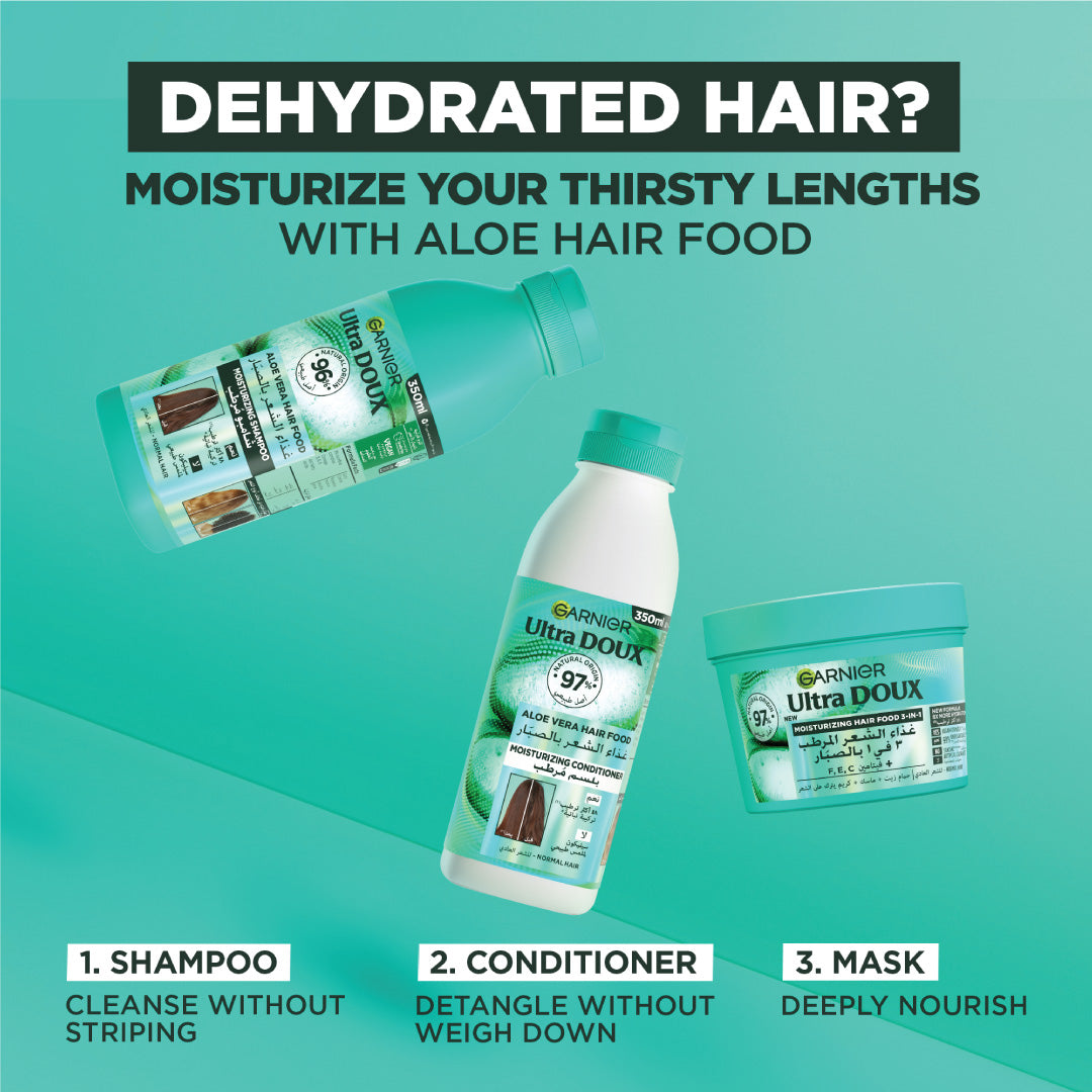 Garnier Ultra Doux Vegan Hair Food Aloe Vera & Coconut Conditioner