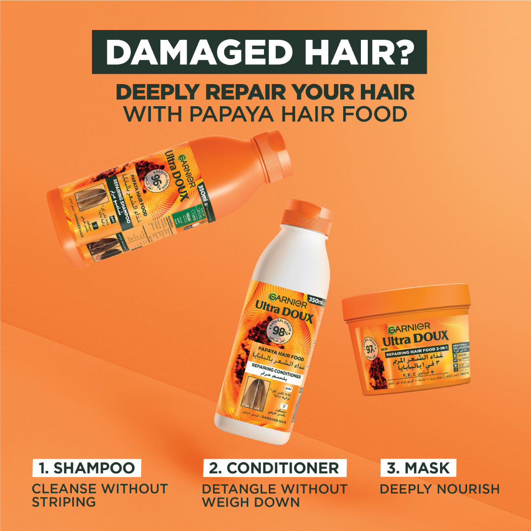 Garnier Ultra Doux Vegan Hair Food Papaya & Amla Conditioner