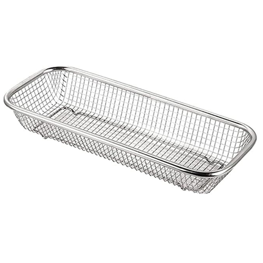 Stainless Steel Kitchen Drain Rack Storage Basket 31x13cm