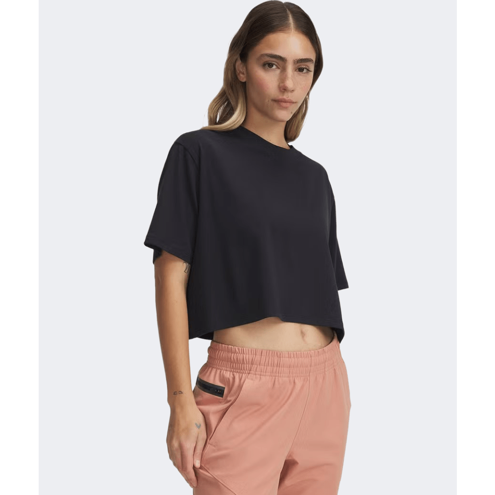 Under Armour Rival Women Lifestyle T-Shirt Black/White - Medaid International