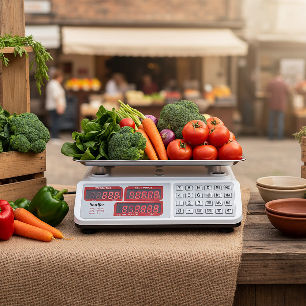 Sonifer SF-1933, Digital Kitchen Scale 2 Side Screens