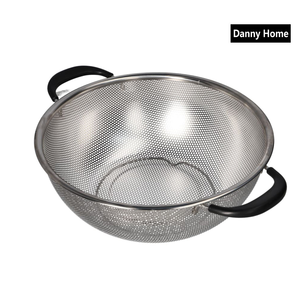 Danny Home Stainless Steel Punching Hole Basket 25.5cm