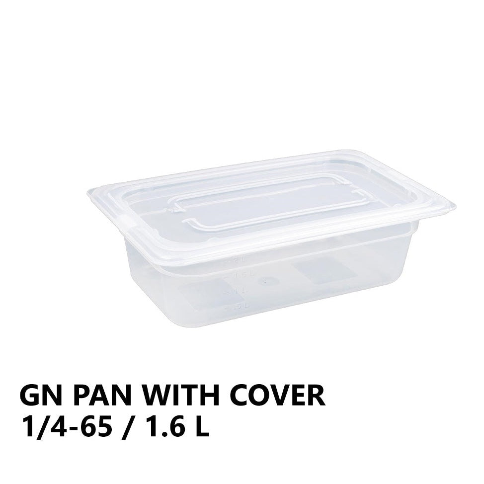 Gastronorm Plastic Storage Container 1/4 65 mm - 1.6L