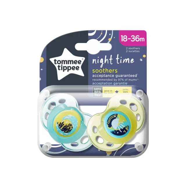 Night-time Glow In The Dark Pacifier, 18-36 months