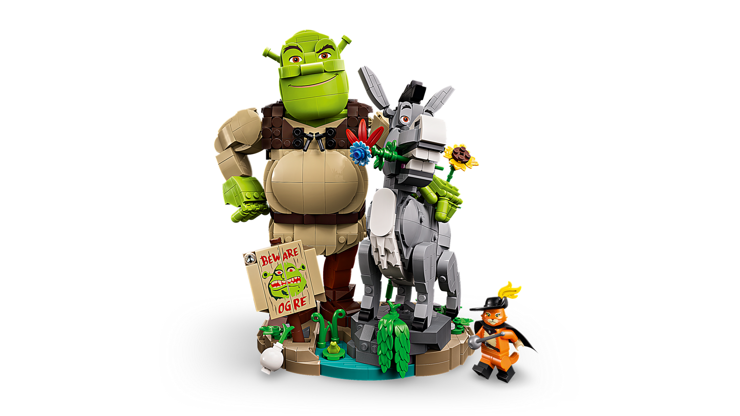 Lego Shrek, Donkey & Puss in Boots (7242)