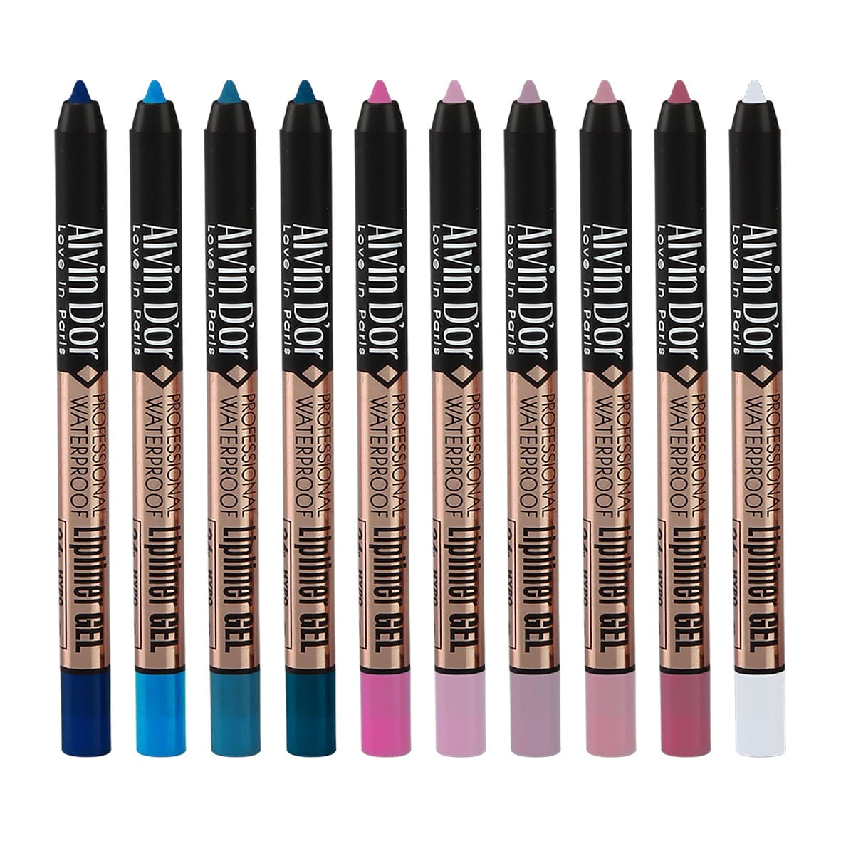 Alvin D'Or Ad-31 Professional Waterproof Eyeliner & Lipliner Gel - Medaid International