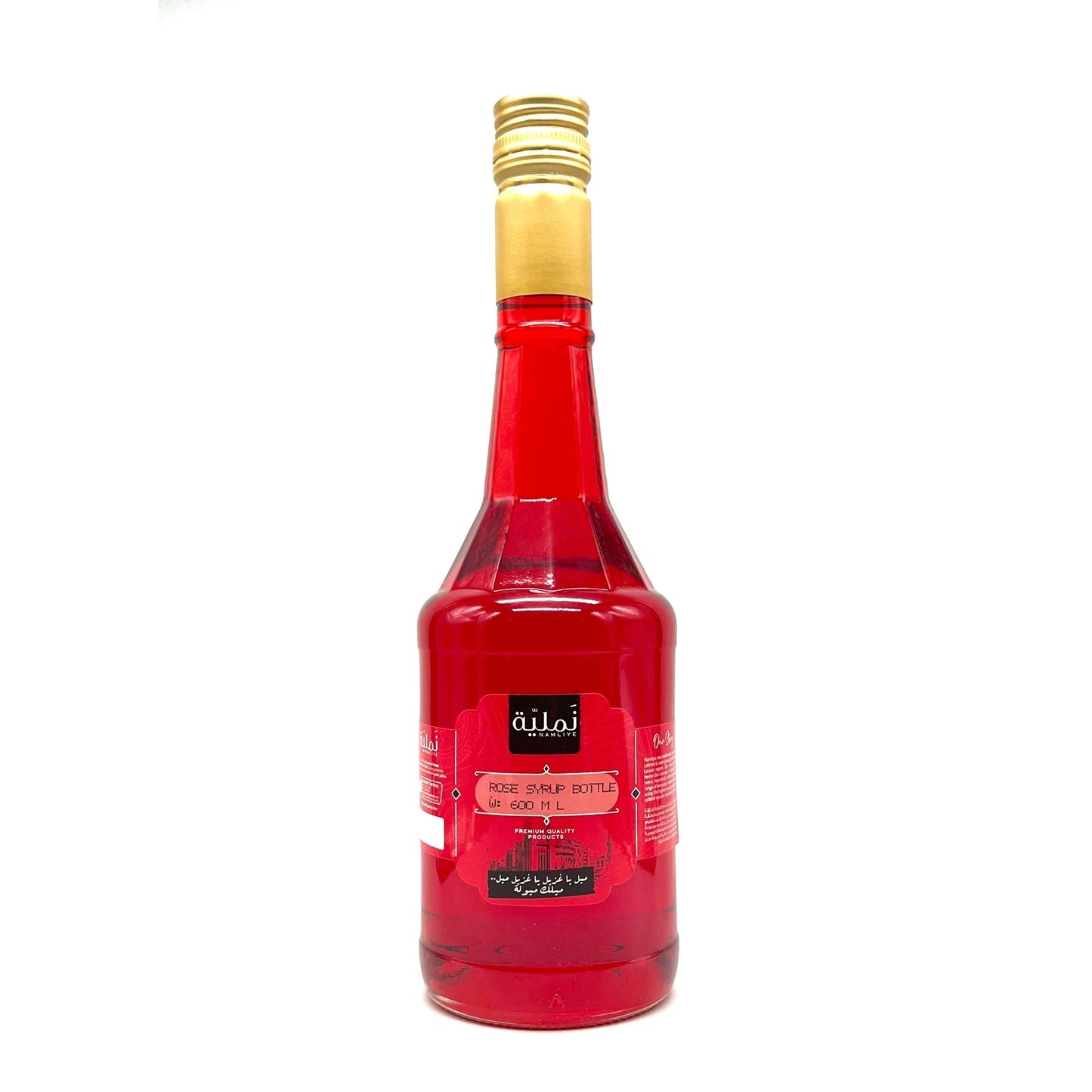 Rose Syrup Bottle- Natural Rose Flavor