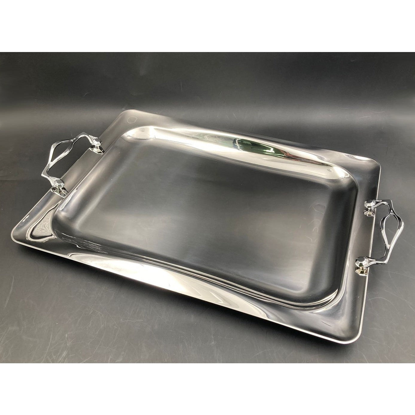 Dosthoff Elegance Serving Tray Premium SS 18/10 50.5 cm