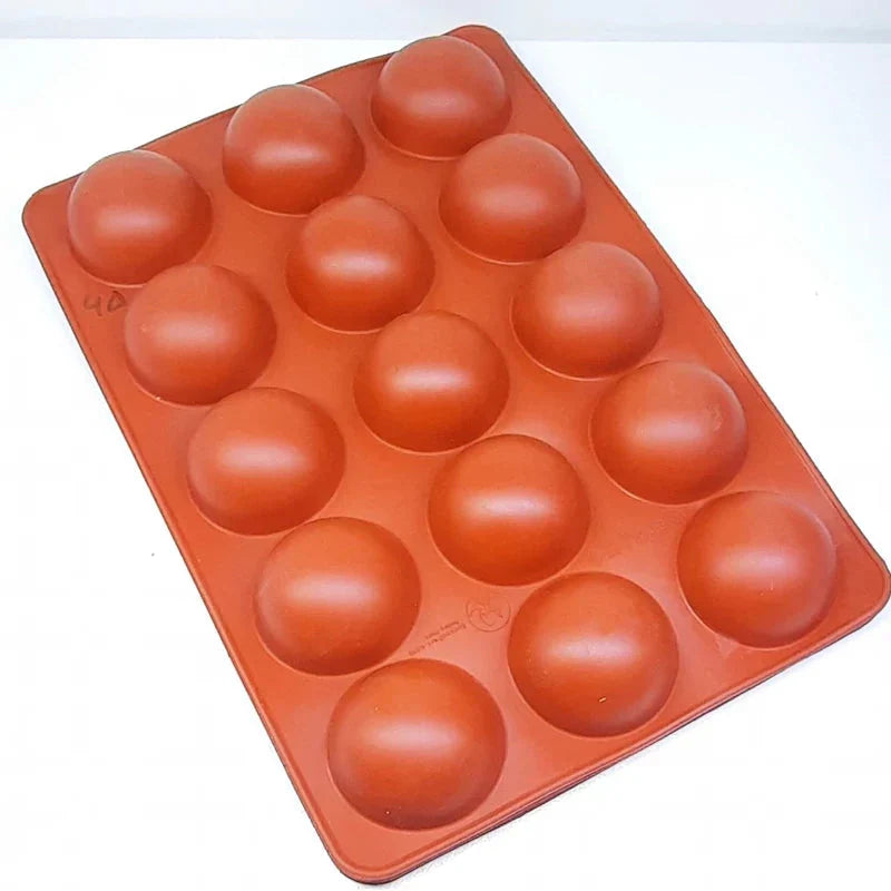 Semi Sphere Silicone Mold 15 Cavity