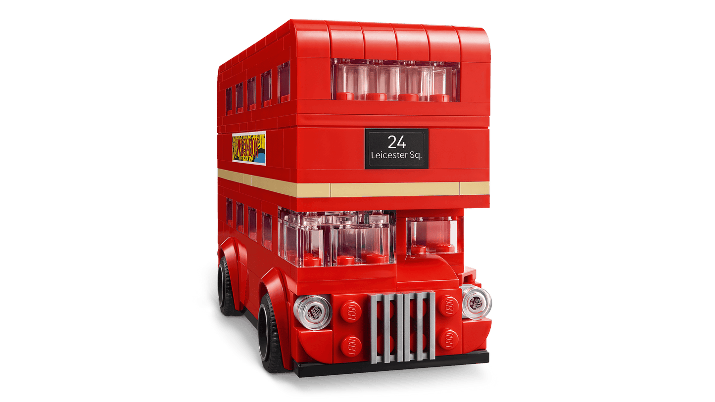 LEGO London Bus  Iconic Red Double Decker  (40953)