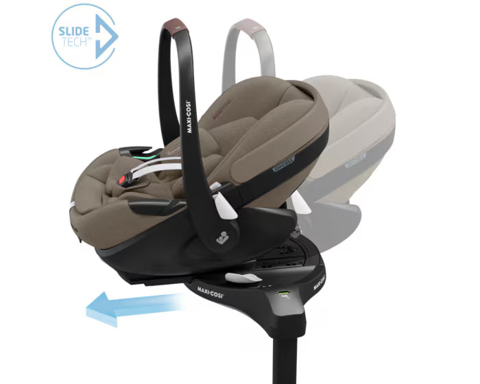 Maxi-Cosi - Leona2 - Twillic Truffle - 3pcs Bundle Leona2 Stroller - Pebble 360 Car Seat.FamilyFix 360 Pro Base. - Travel System