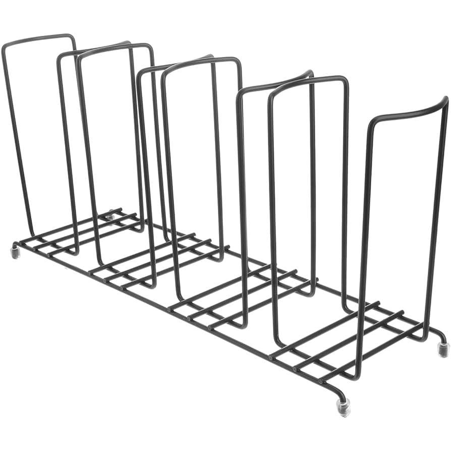 Under Cabinet Coffee Mug Rack, Black, High-Quality Iron