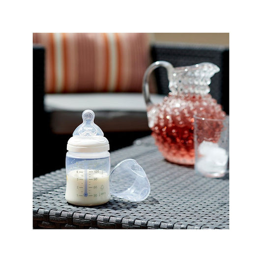 First Choice+ Wide Neck Glass Baby Bottle