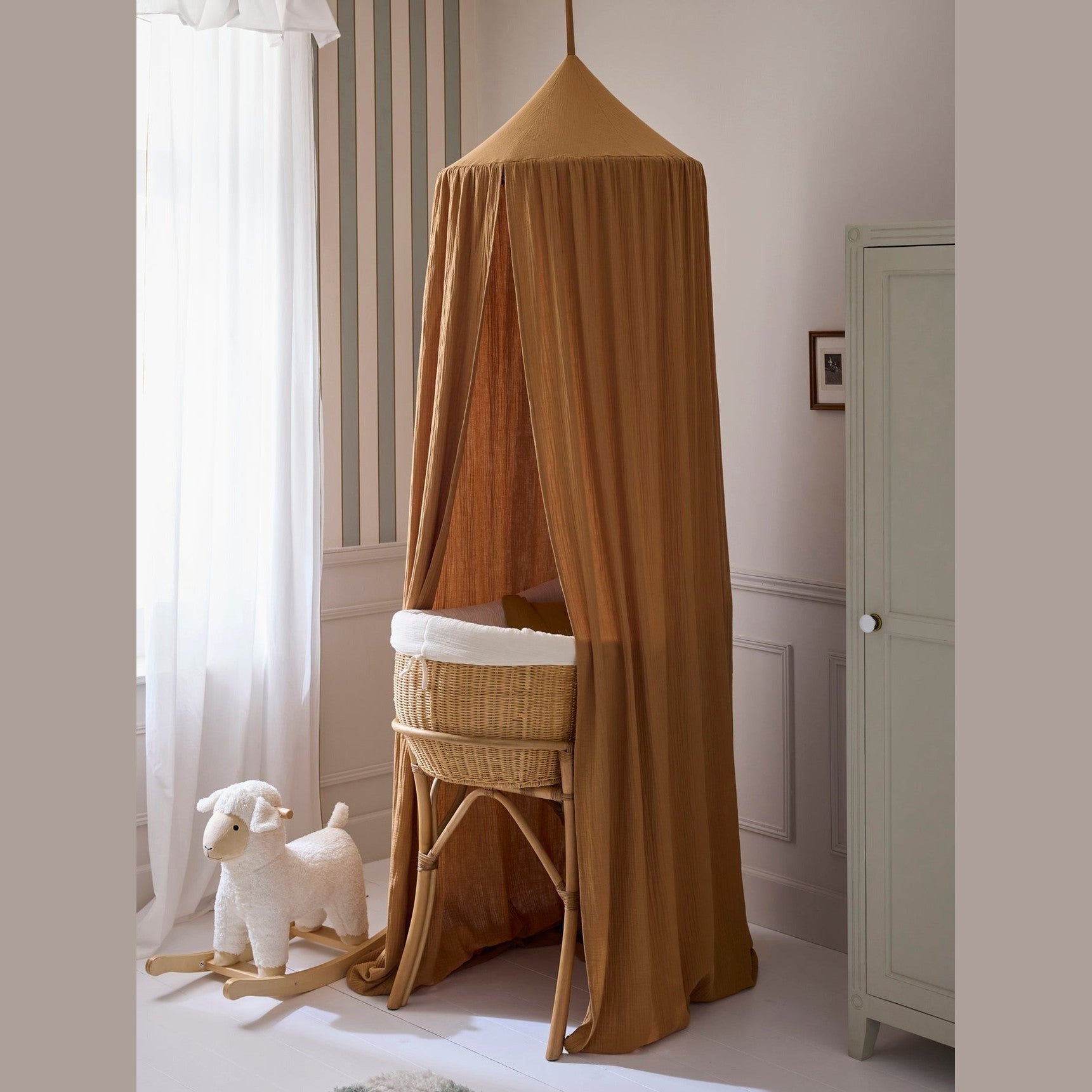 Organic Cotton Crib Canopy Camel