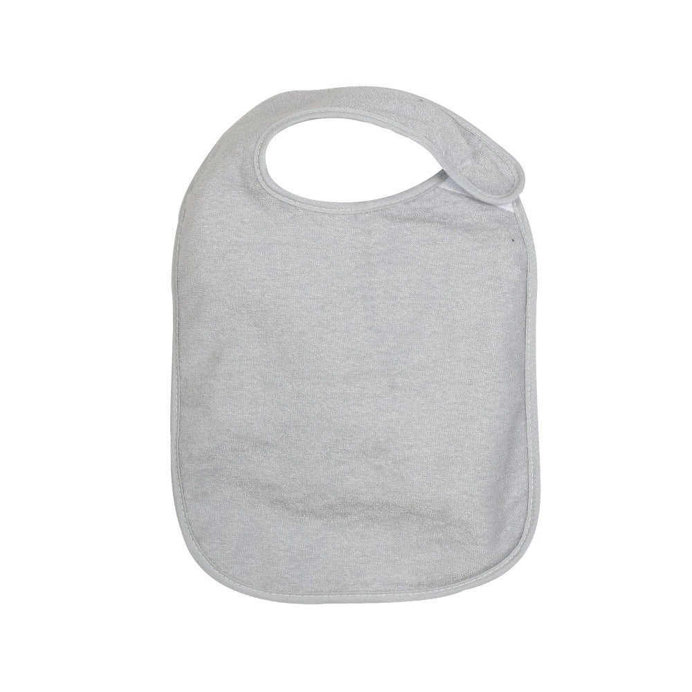 Trois Kilos Sept: 5-Pack Newborn Bibs – White & Grey (24 x 38 cm)