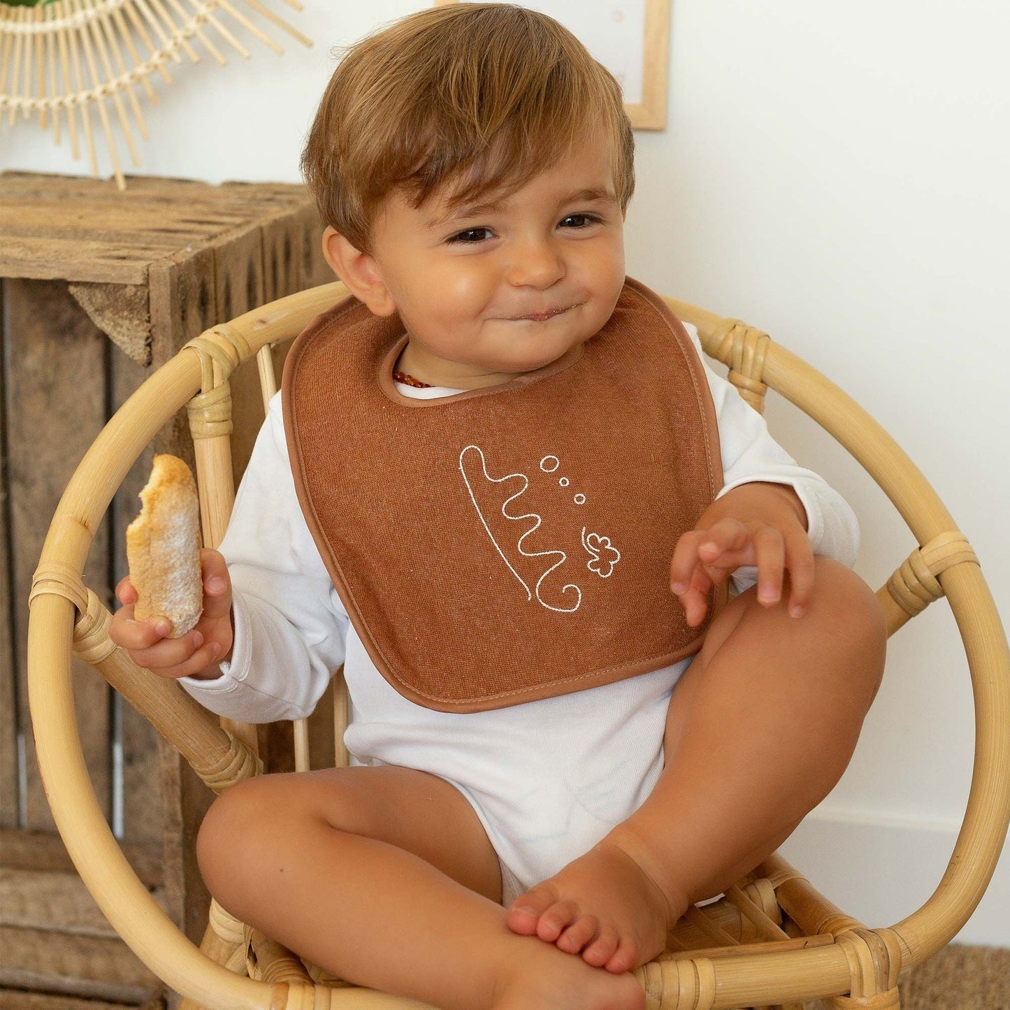 Fun Pattern Baby Bib Set (6 Pack)