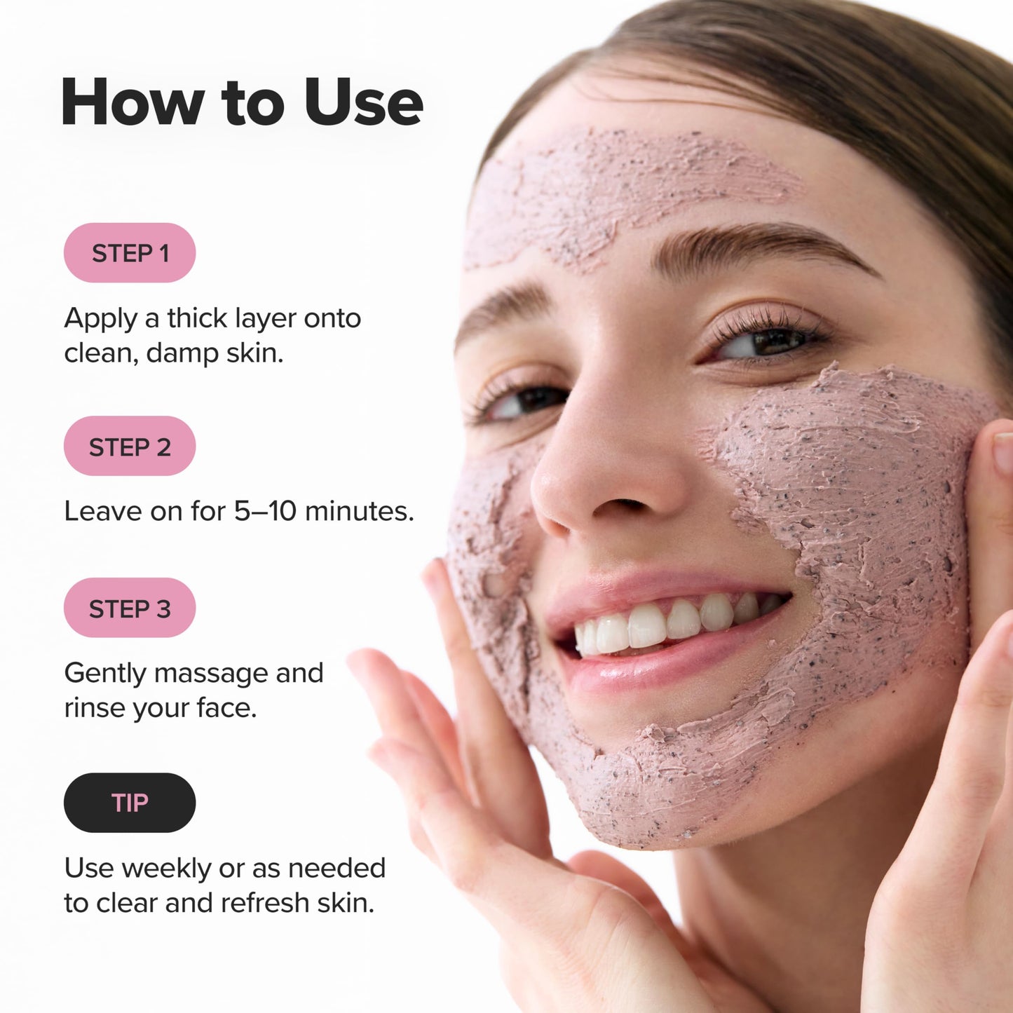 Beauty of Joseon Red Bean Pore Refreshing Mask Mud Cream Hydrating Wash Off Pack, Pore Cleansing Exfoliator, Korean Skin Care for Men and Women 140ml, 4.73 fl.oz - Medaid International
