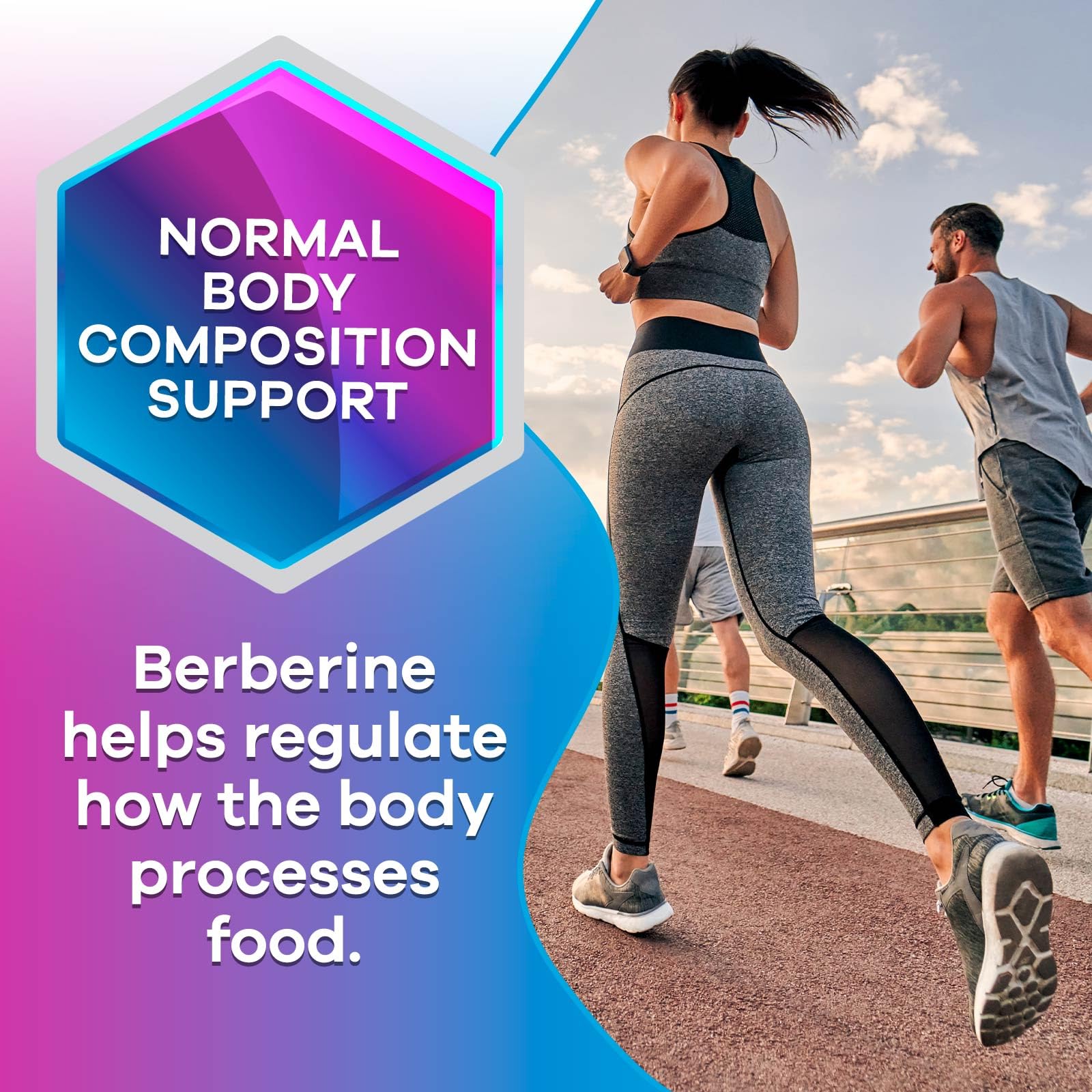 Berberine HCL 1200mg Supplement - Berberine HCI Capsules High Absorption Supplement for Heart Health & Immune Support, High Strength, Gluten-Free, Vegan, Non-GMO Pills - 60 Veggie Capsules - Medaid International