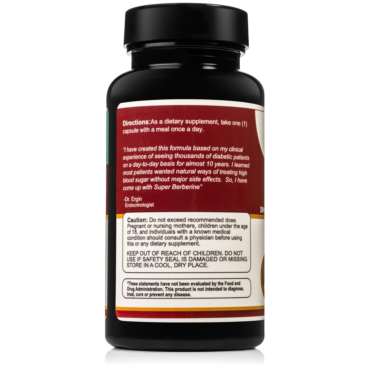 SugarMD Super Berberine Supplement – 250mg GlucoVantage Dihydroberberine with Ceylon Cinnamon - 5X More Absorbable Than Regular Berberine – 30 Capsules (30 Day Supply) - Medaid International