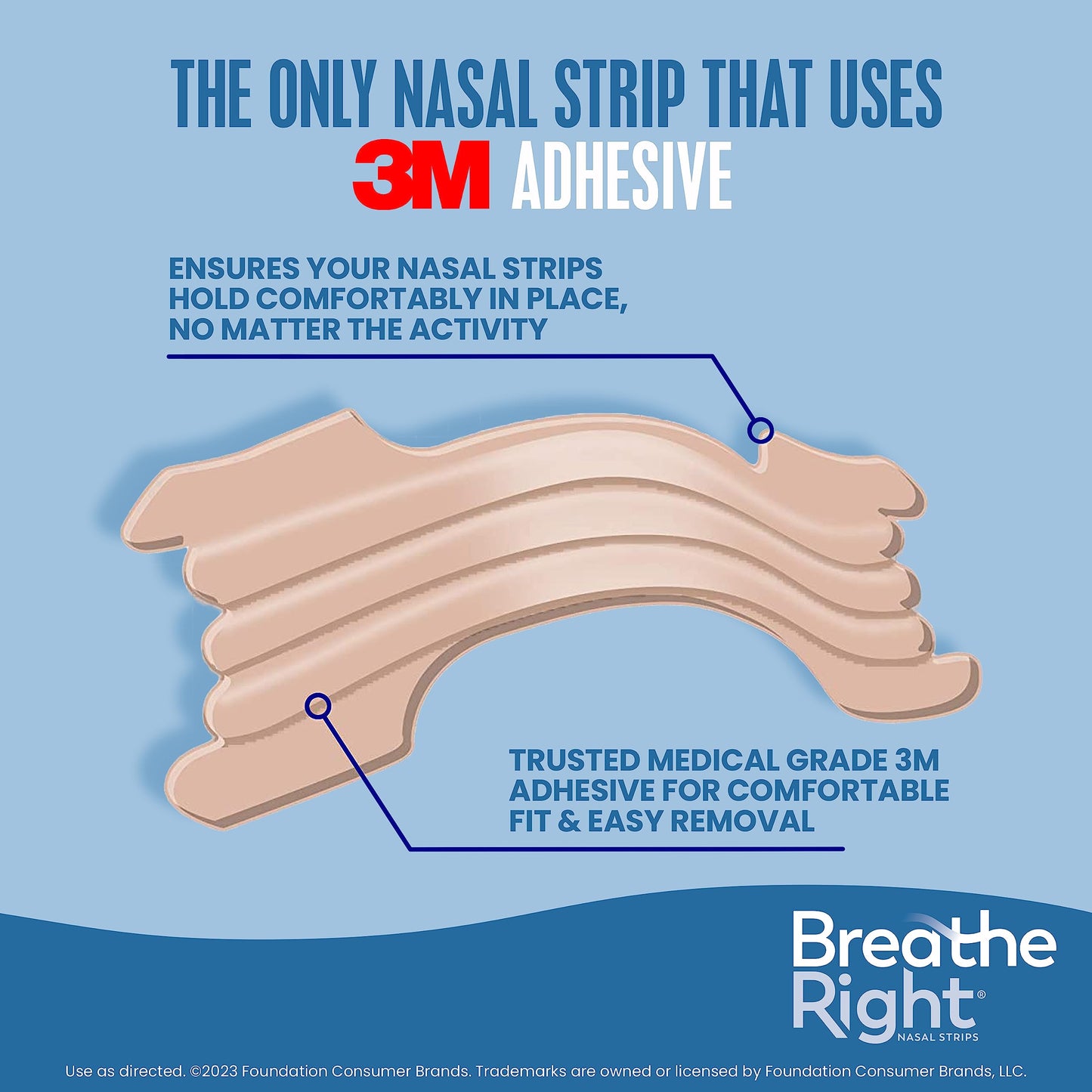 Breathe Right Nasal Strips Lavender Scent Extra Strength Tan Nasal Strips Help Stop Snoring Drug-Free Snoring Solution & Nasal Congestion Relief Caused By Colds & Allergies 26ct (packaging may vary) - Medaid International