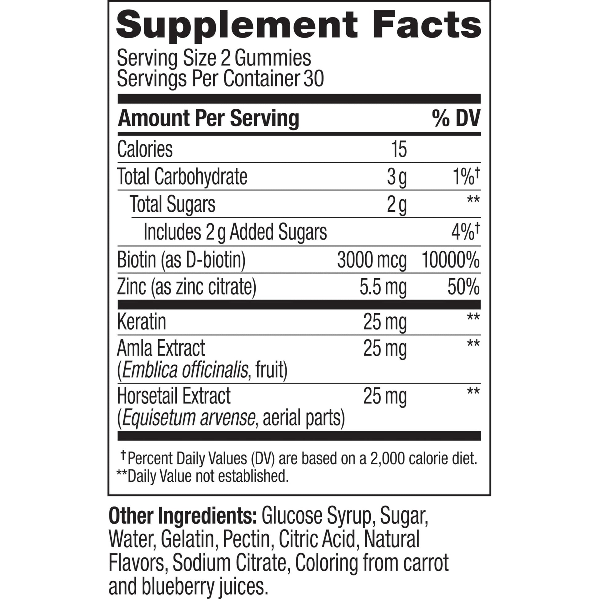 OLLY Heavenly Hair Gummy, Supports Healthy Hair, Keratin, Biotin, AMLA, Chewable Supplement, 30 Day Supply - 60 Count - Medaid International