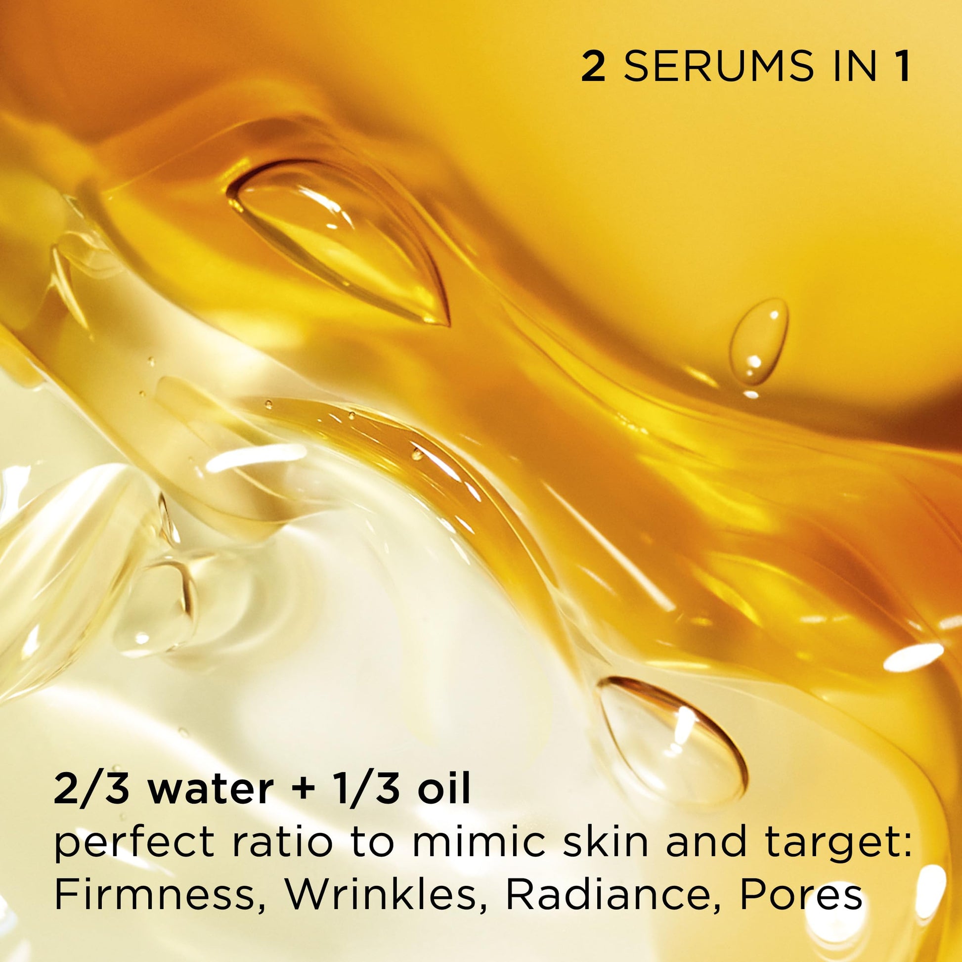 Clarins DOUBLE SERUM | Anti Aging Face Serum | Visibly Firms, Smoothes, Boosts Radiance, and Refines Pores | 24H Hydration | All Skin Types, 1.7 Fl Oz - Medaid International