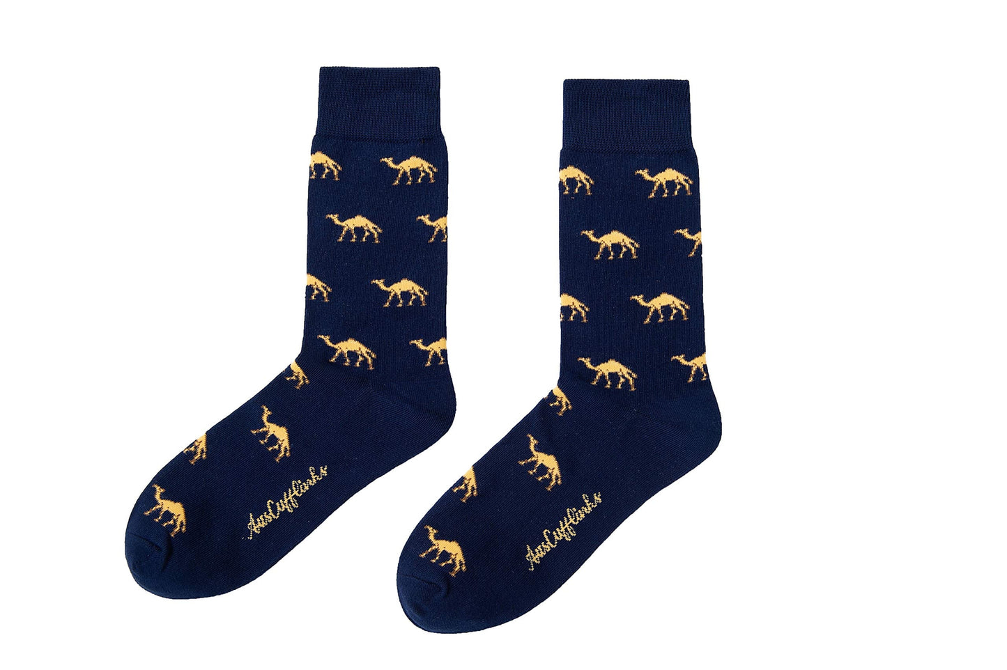 AUSCUFFLINKS Camel Socks For Him | Desert Fun Socks Gift for Her | Egyptian Happy Gift Socks Egypt Quirky Novelty Present for Dad | Socks for Mum (Camel) - Medaid International