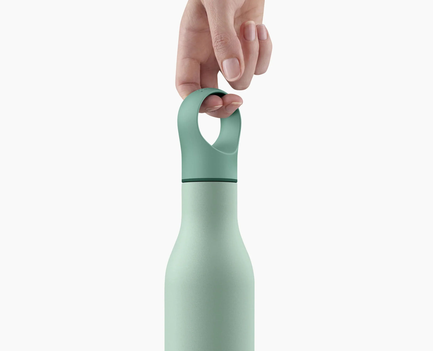 Joseph Joseph Loop™ 500ml Stainless-steel Vacuum Insulated Water Bottle Green