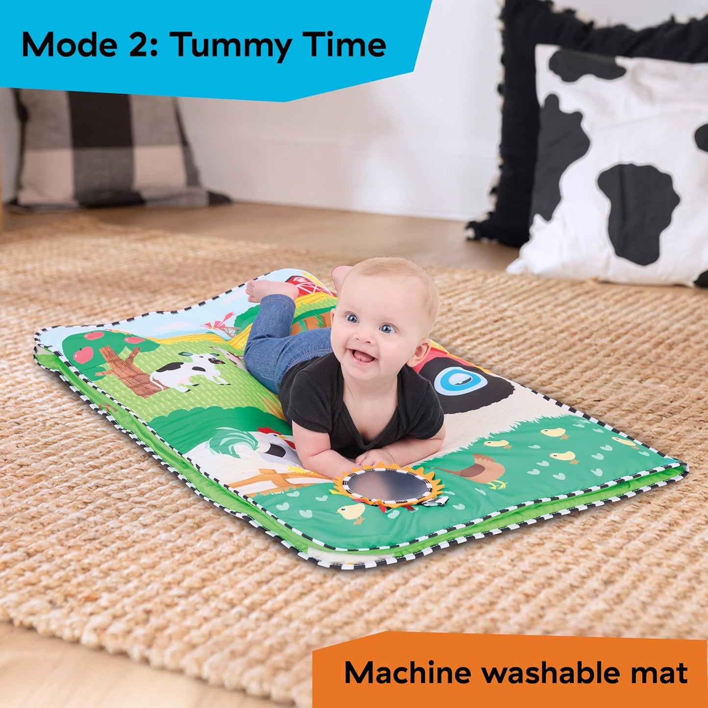 Kids2 - Barnyard Grow with Me Baby Play Gym -