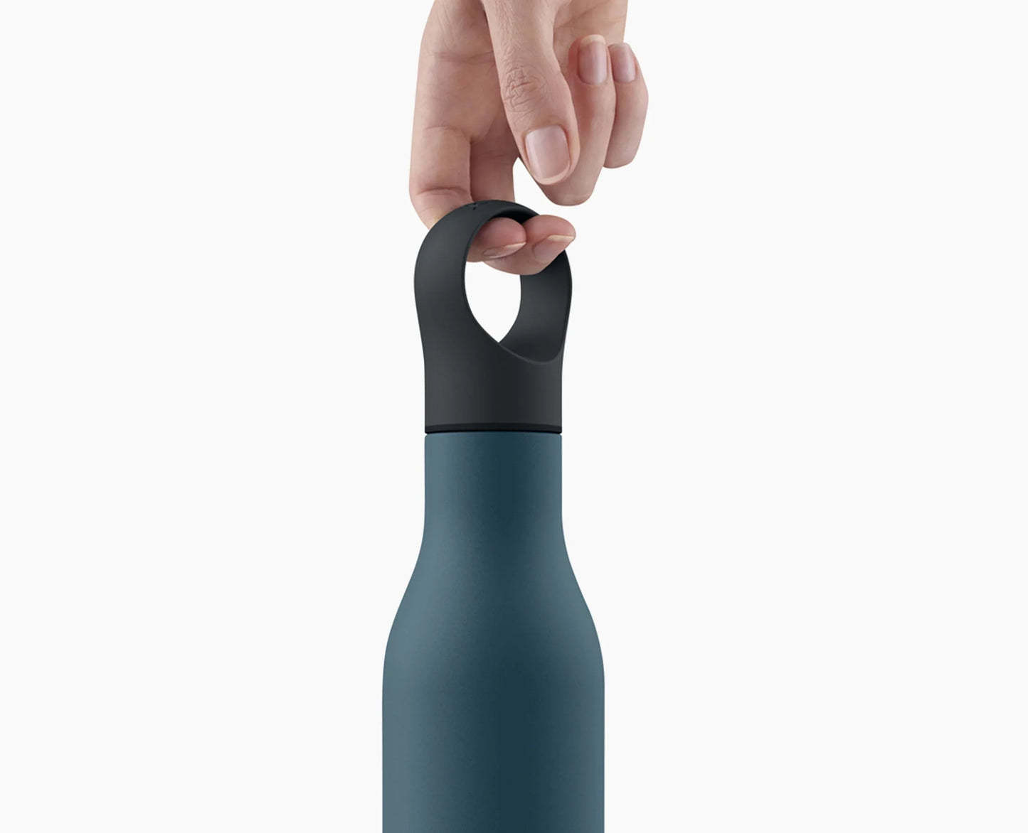 Joseph Joseph Loop™ 500ml Stainless-steel Vacuum Insulated Water Bottle Blue