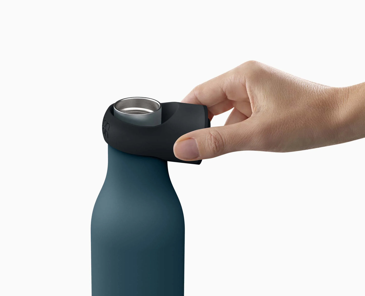Joseph Joseph Loop™ 500ml Stainless-steel Vacuum Insulated Water Bottle Blue