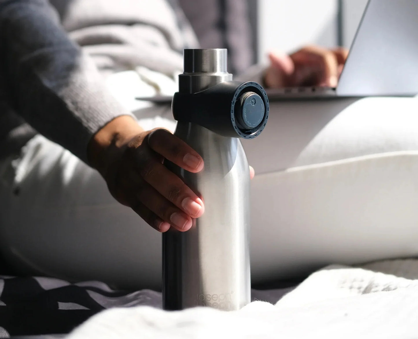 Joseph Joseph 2-piece Stainless-steel Travel Mug & Bottle Set