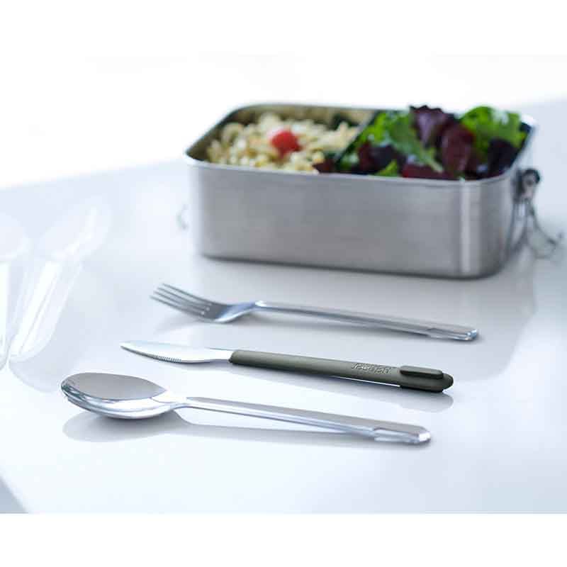 Duo Stainless-Steel Cutlery Set (3 Pieces) - Medaid International