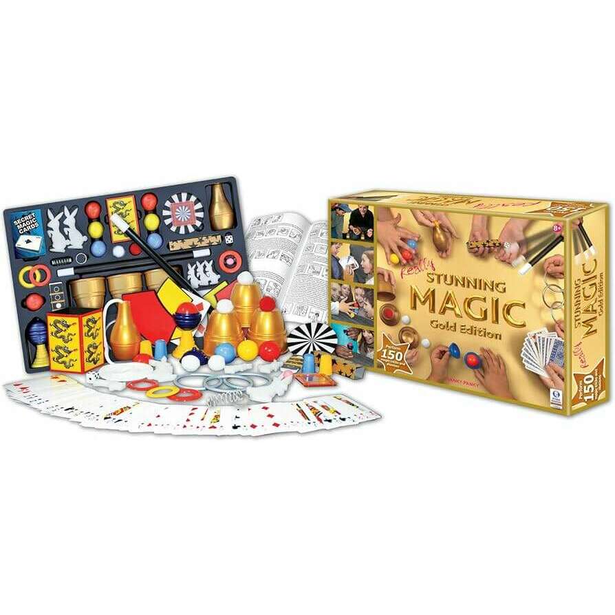 Stunning Magic Gold Edition with 150 Magic Tricks - Medaid International