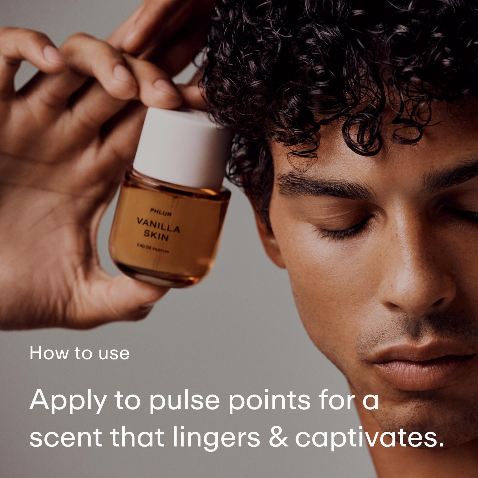 PHLUR Vanilla Skin Eau de Parfum - Full Size Perfume Spray Fragrance - Vanilla Perfume with Pink Pepper, Cashmere Wood & Sandalwood (50mL) - Medaid International