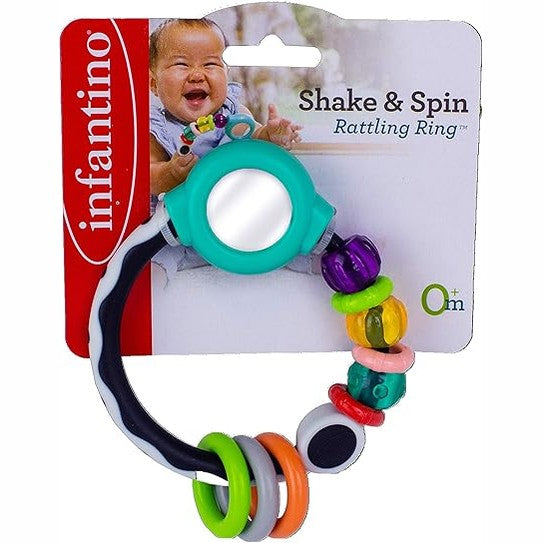 Infantino Rattle & Twist Mirror