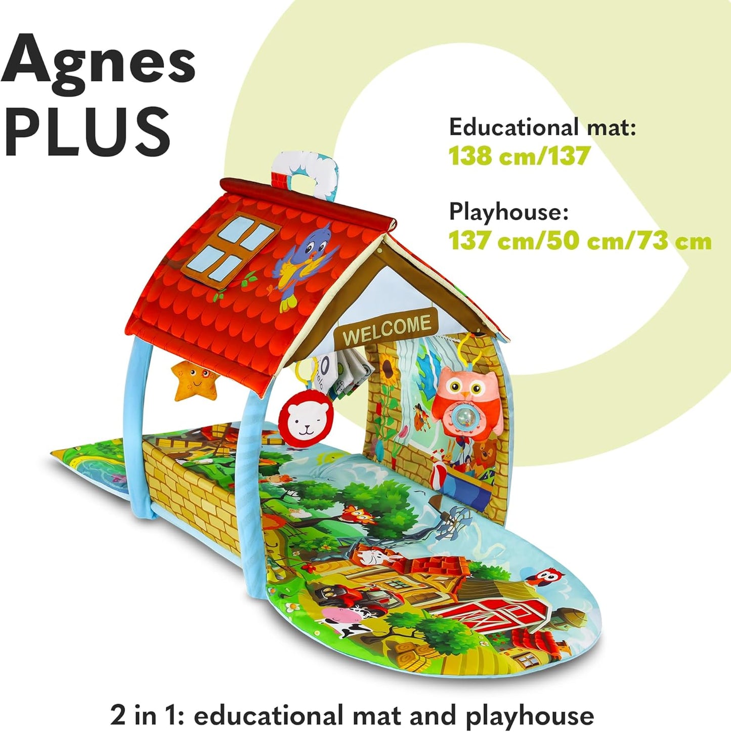 Agnes Plus Village Play Playmat