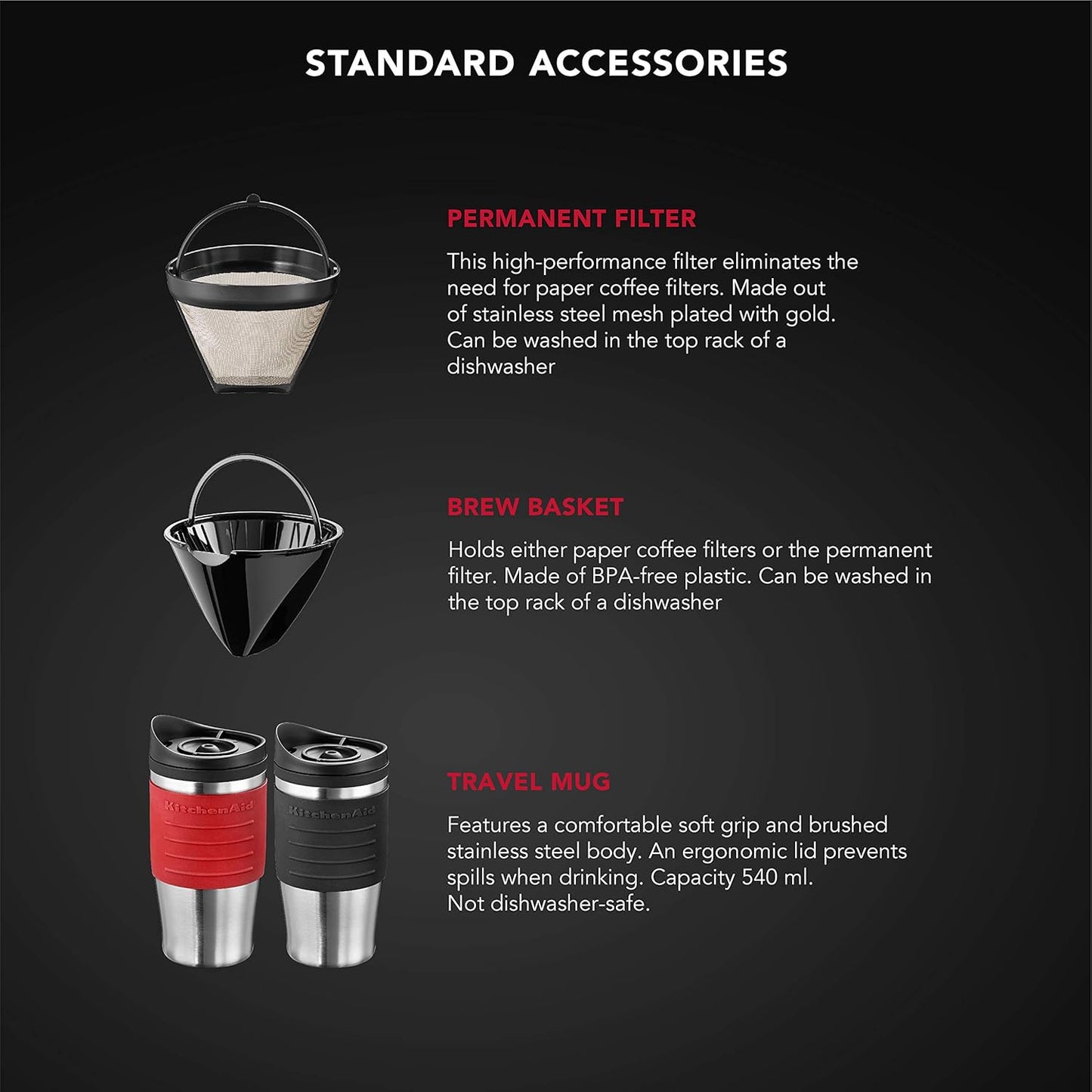 KitchenAid Personal Coffee Maker (Onyx Black)