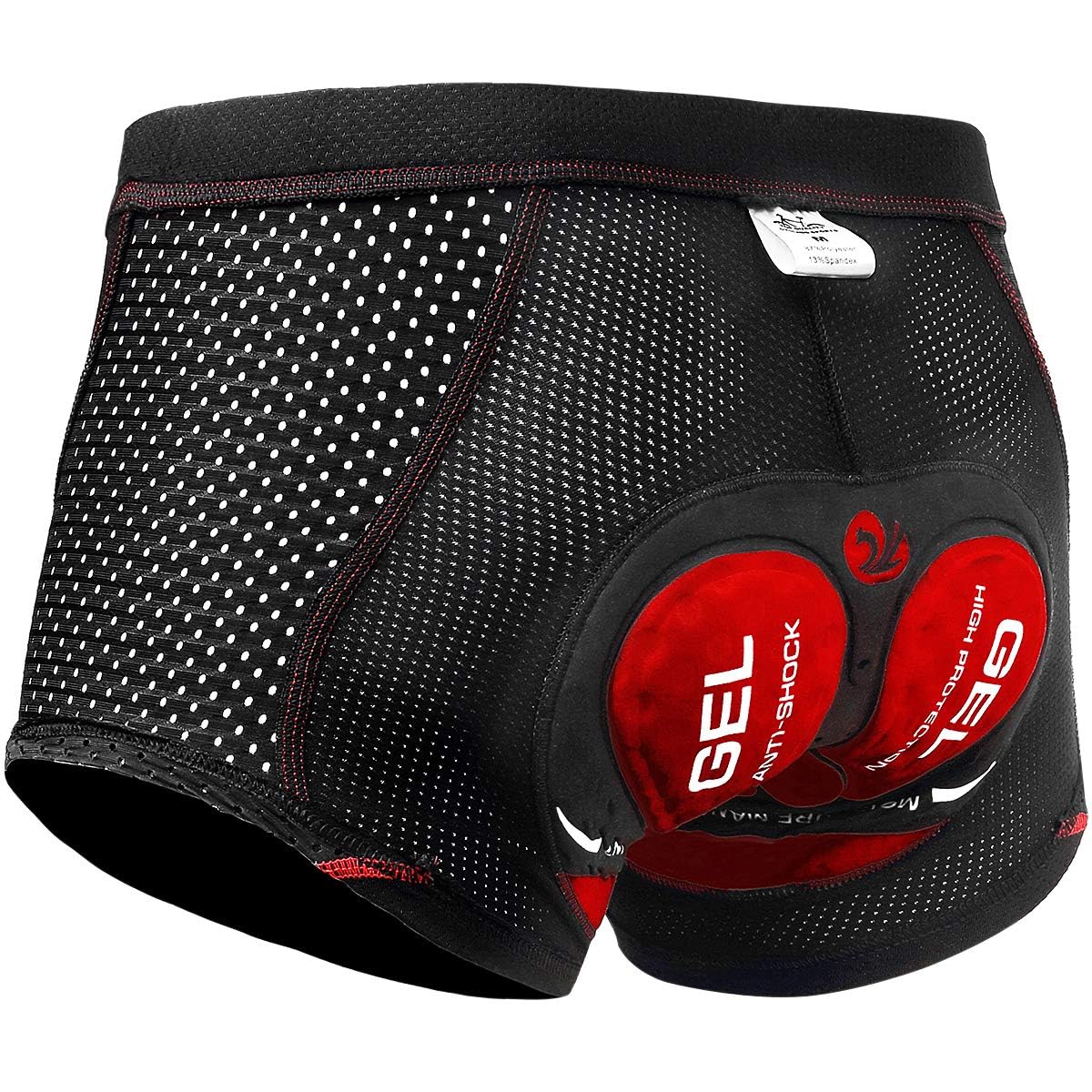 TERRIFI Men's Cycling Shorts 5D Padded, Loose-fit MTB Biking Shorts Pants, Suitable for Men Zipper Pockets, Adsorbent Design (XL)