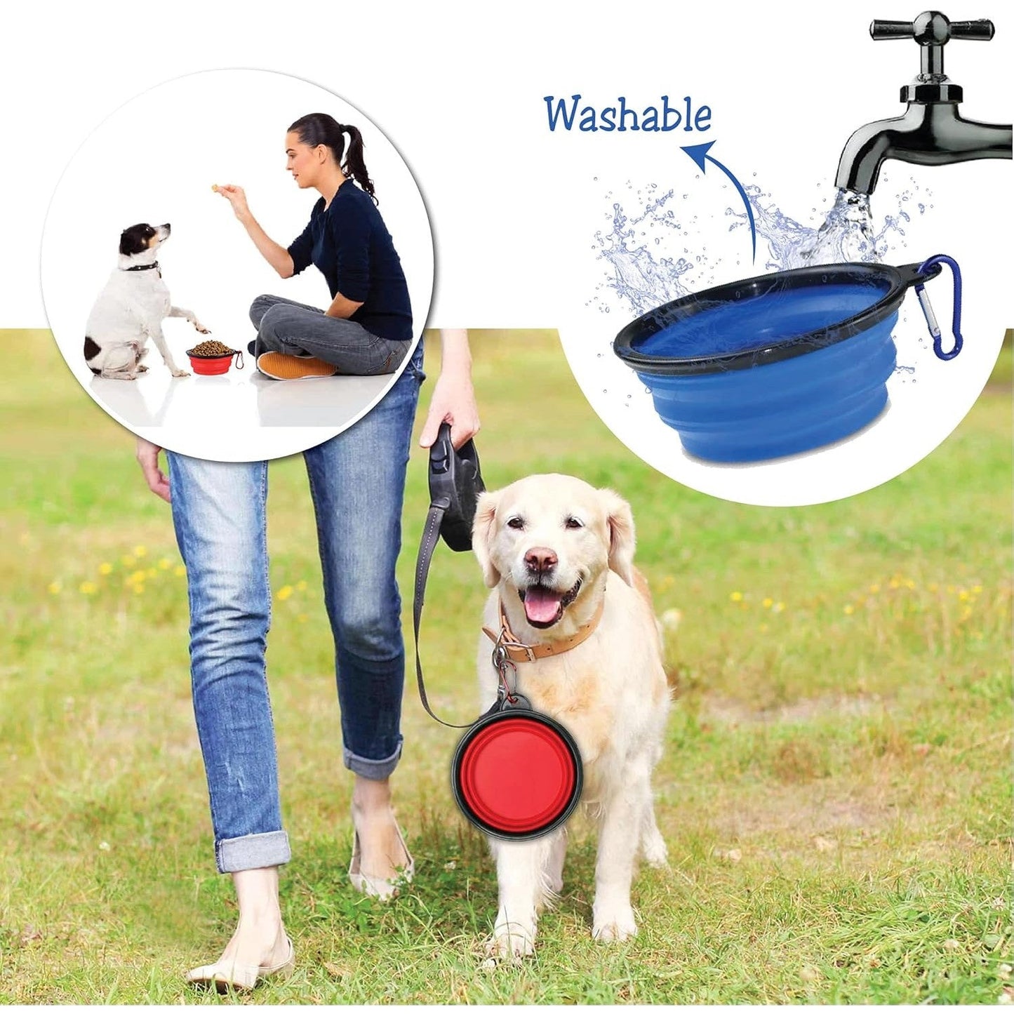 4-in-1 Retractable Dog Leash